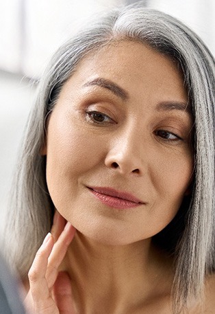 Lancaster patient smiling after wrinkle treatment 